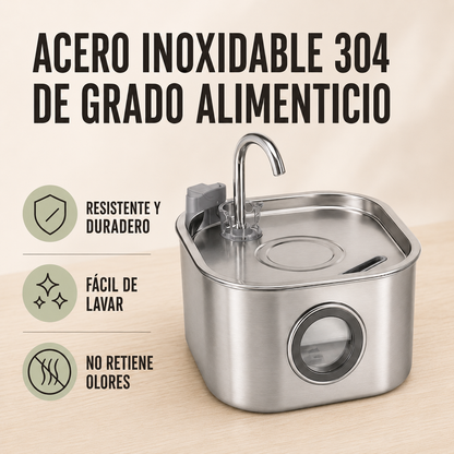 Nekora™ — 3.2L Fuente Inoxidable y Silenciosa