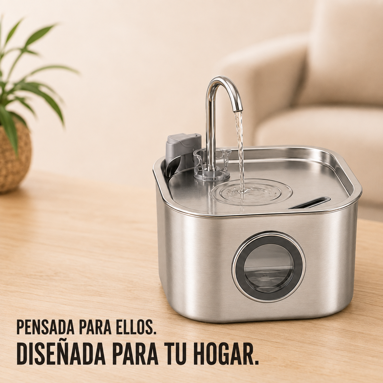 Nekora™ — 3.2L Fuente Inoxidable y Silenciosa