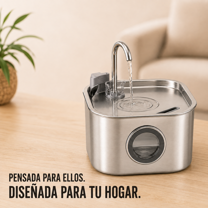 Nekora™ — 3.2L Fuente Inoxidable y Silenciosa
